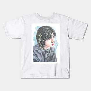 Choi Beomgyu Watercolour Portrait Kids T-Shirt